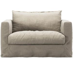 Decotique Hoes voor Le Grand Air Nou Loveseat, Linnen, Naturel Blond