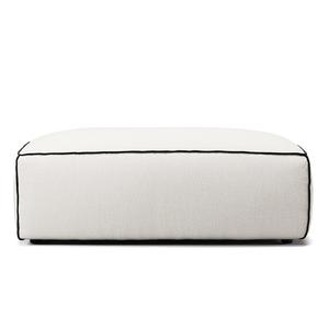 Decotique Grand Hue Voetenbank Steam/Wit/Grafietgrijs