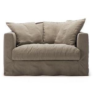 Decotique Le Grand Air Love Seat Fauteuil Savage Linnen
