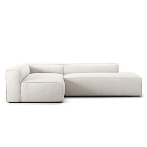 Decotique Grand 3-zits loungebank open einde rechts stoom/ Wit