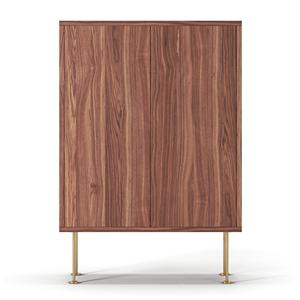 Decotique Vogue 64 Kast Walnoot/ Messing