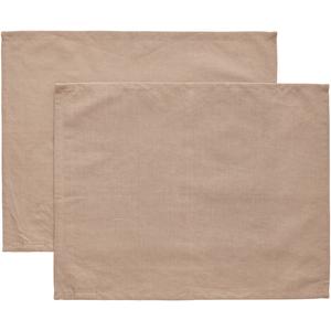 Decotique Sienna Placemat 35x45 Set van 2 Taupe