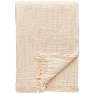 Decotique Crinkle Bedsprei 130x170 Natuurlijk