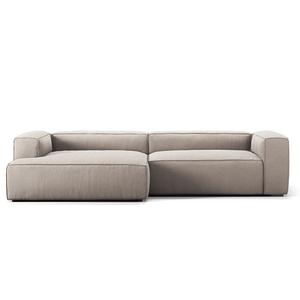 Decotique Grand 3-zitsbank Chaise Longue links Zand/ Beige