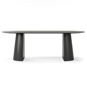 Decotique Social Eettafel 220 Zwart/ Eiken