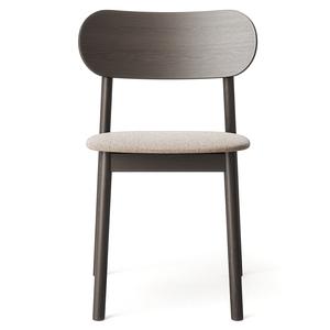 Decotique Elephant eetkamerstoel donker eiken/ Beige briesje