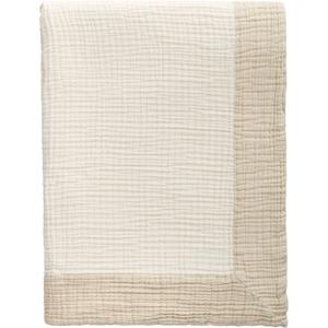 Decotique Ella Crincle Bedsprei 260x260 Zand