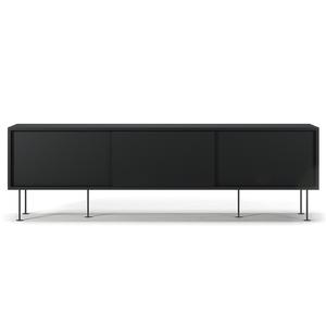 Decotique Vogue TV-meubel met Poten 180 cm Antraciet/ Zwart