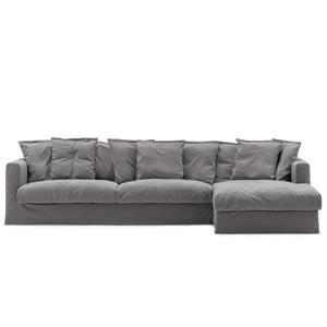 Decotique Le Grand Air 3-zitsbank Divan rechts grijs