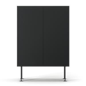 Decotique Vogue 64 Kast Antracietgrijs/Zwart