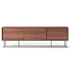 Decotique Vogue TV-meubel met Poten 180 Walnoot/ Zwart