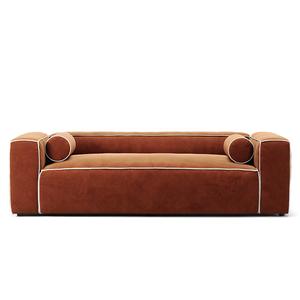 Decotique Grand Hue 2-zitsbank Moonwhite/ Koperen
