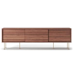 Decotique Vogue TV-meubel met Poten 180 Walnoot/ Messing