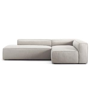 Decotique Grand 3-zits loungebank open einde links Moonwhite