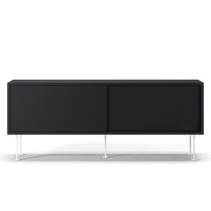 Decotique Vogue TV-meubel met poten 136 Antracietgrijs/Wit