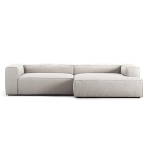 Decotique Grand 3-zitsbank Chaise Longue rechts Moonwhite