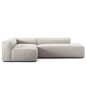 Decotique Grand 3-zits loungebank open einde rechts Moonwhite
