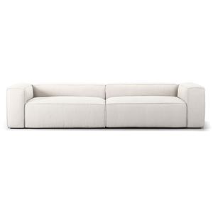 Decotique Grand 4-zitsbank Stoom/ Wit