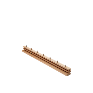 Fritz Hansen Skagerak Collection Cutter kapstok 100 cm Eikenhout/Roestvrij staal