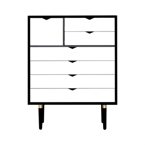 Andersen Furniture S8 Kast Zwart/ Wit