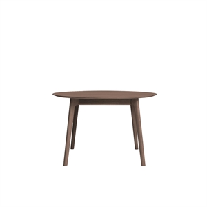 Ro Collection Salon Uitschuifbare Tafel Ø120 Gerookt Eiken