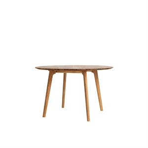Ro Collection Salon Eettafel Ø120 Geolied Eiken