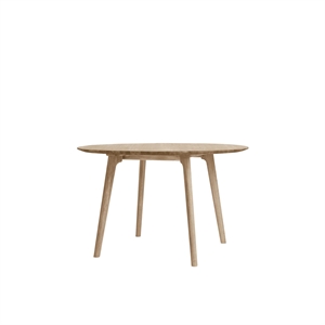Ro Collection Salon Eettafel Ø120 Zeepbehandeld Eikenhout