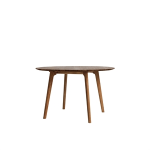 Ro Collection Salon Eettafel Ø120 Gerookt Eiken
