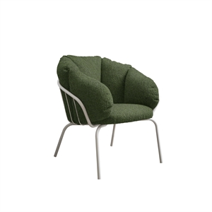 Maze Same Easy Fauteuil Wit/ Groen