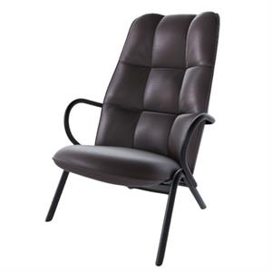 TON Cissy Fauteuil Hoog Zwart/Prescott 289 Root