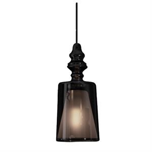 Karman Alibaglass Hanglamp, Middelgroot, Zwart