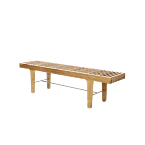 Sibast Furniture RIB Bank Laag Teak