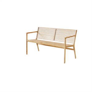 Sibast Furniture RIB 3-persoons Tuinbank Teak