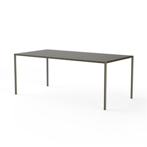 NINE Sine eettafel 189 x 94,5 cm Donker groen