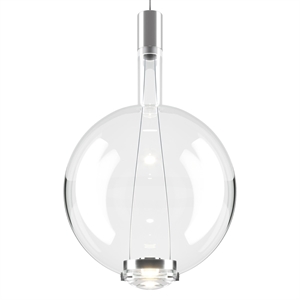 Lodes Sky-Fall Ronde Hanglamp Groot 3000K Helder/glas