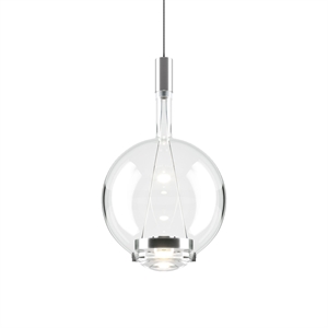 Lodes Sky-Fall Ronde Hanglamp Medium 2700K Helder/glas