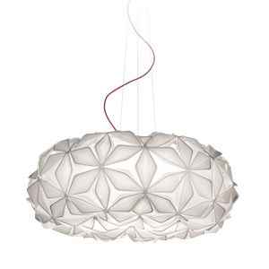 SLAMP C'Est La Vie Hanglamp Groot Wit/ Rood