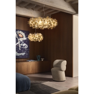 SLAMP Clizia Mama Non Mama Hanglamp Klein Goud/ Doorzichtig Draad