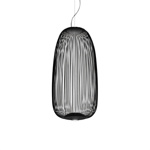 Foscarini Spokes 1 Hanglamp met LED Zwart