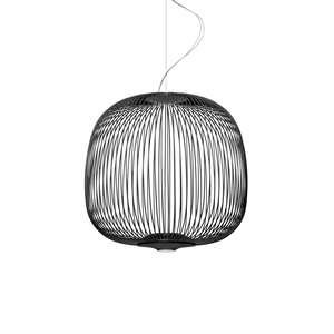 Foscarini Spokes 2 Midi Hanglamp met LED Zwart