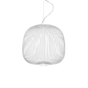 Foscarini Spokes 2 Midi Hanglamp met LED Wit