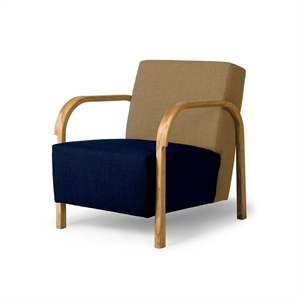Mazo ARCH Fauteuil vierkant/Vidar 786/Natuurlijk Eikenhout