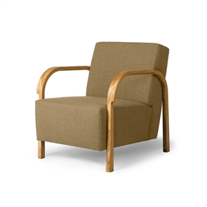Mazo ARCH Fauteuil vierkant/Vidar 1062/Natuurlijk Eikenhout
