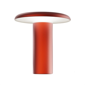 Artemide Takku Draagbare Lamp Geanodiseerd Rood