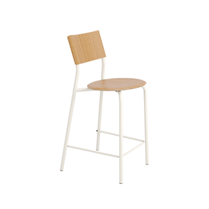 TipToe SSD barkruk 65 cm eiken/crèmewit