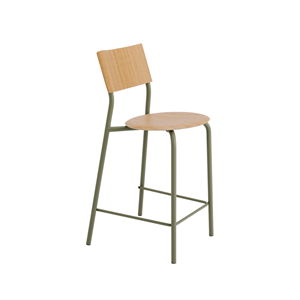 TipToe SSD barkruk 65 cm eiken/kakigroen