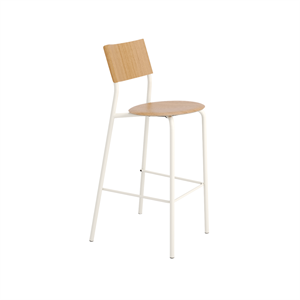 TipToe SSD barkruk 75 cm eiken/crèmewit