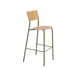 TipToe SSD barkruk 75 cm eiken/kakigroen