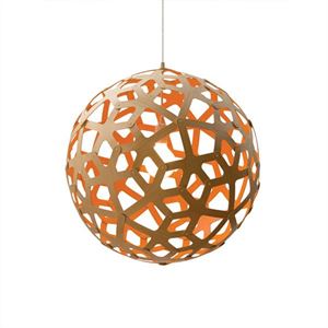 David Trubridge Coral Oranje Hanglamp