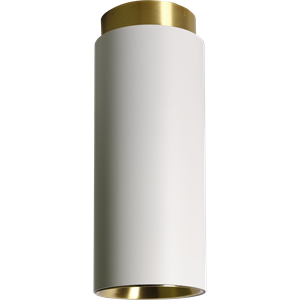 DCW Tobo C65 Plafondlamp Wit/ Messing
